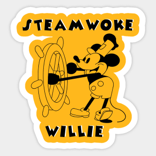 Steamwoke Willie Sticker